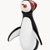 Figura decorativa de madera de haya Puffin