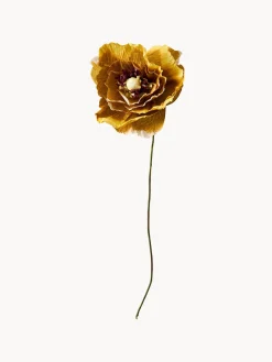 Flor artificial artesanal Ice Poppy