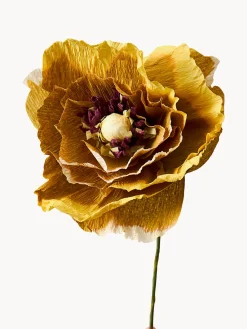 Flor artificial artesanal Ice Poppy