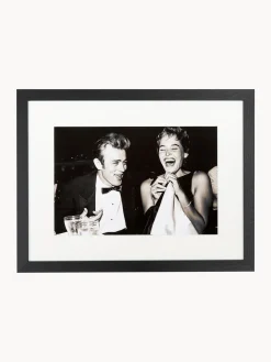 Fotografía enmarcada Pier Angeli y James Dean