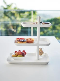 Fuente 3 pisos de metal Tower