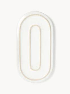 Fuente artesanal con esmalte reactivo Danza