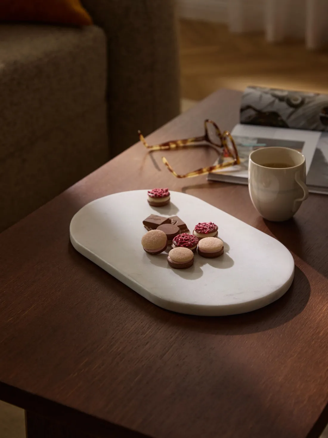 Fuente artesanal de mármol Aika