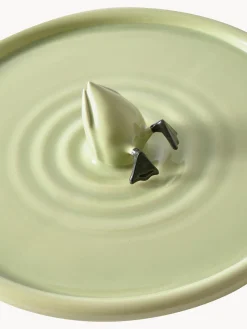 Fuente de cerámica artesanal Diving Duck