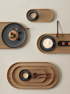 Fuente de madera de sauce Wood, tamaños diferentes