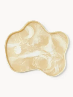 Fuente de servir artesanal de resina Patio, 61 cm