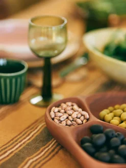 Fuente de servir artesanal de madera de acacia Tidy, 40 cm