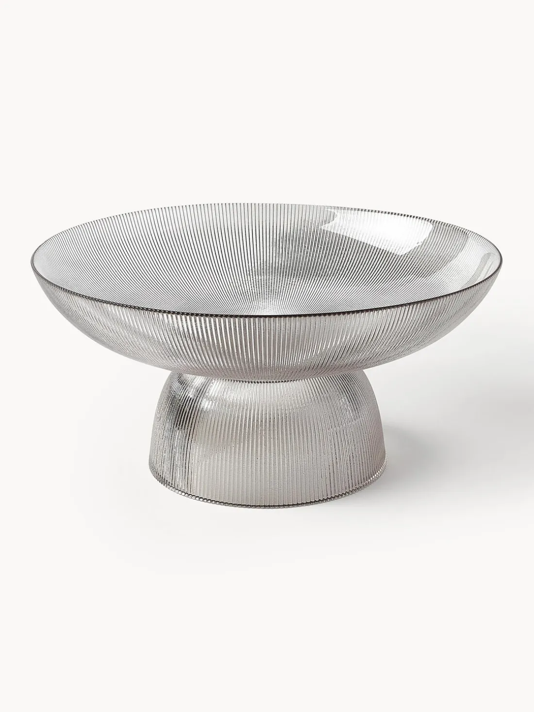 Fuente de vidrio Lija