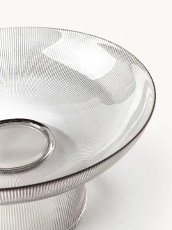 Fuente de vidrio Lija