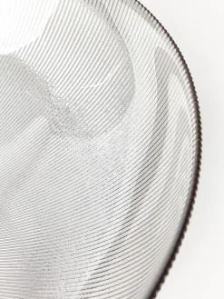 Fuente de vidrio Lija