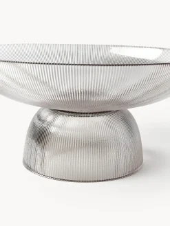 Fuente de vidrio Lija