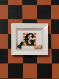 Fuente decorativa artesanal Westwing Collection | MEISSEN Initials