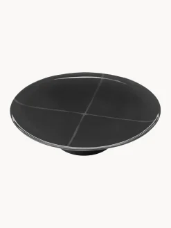 Fuente para tartas de porcelana con esmalte reactivo Zuma