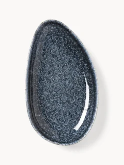 Fuentes de servir artesanales en forma orgánica Macey, 2 uds.