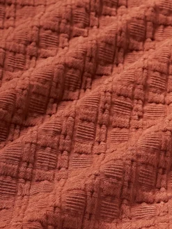 Funda de almohada con dobladillo texturizada Orville