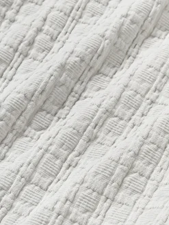 Funda de almohada con dobladillo texturizada Orville