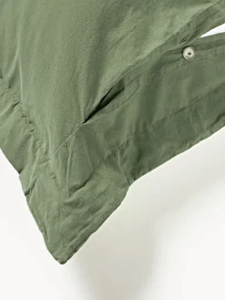 Funda de almohada con dobladillo texturizada Orville