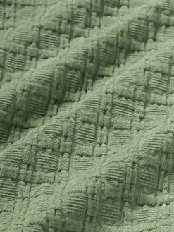 Funda de almohada con dobladillo texturizada Orville