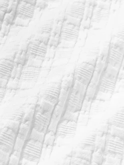 Funda de almohada con dobladillo texturizada Orville