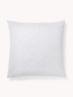 Funda de almohada estampada de algodón Milano