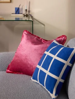 Funda de cojín a cuadros Edison