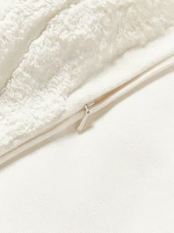 Funda de cojín alargada texturizada Mareva