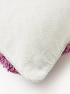 Funda de cojín artesanal con tejido capitoné Jiri