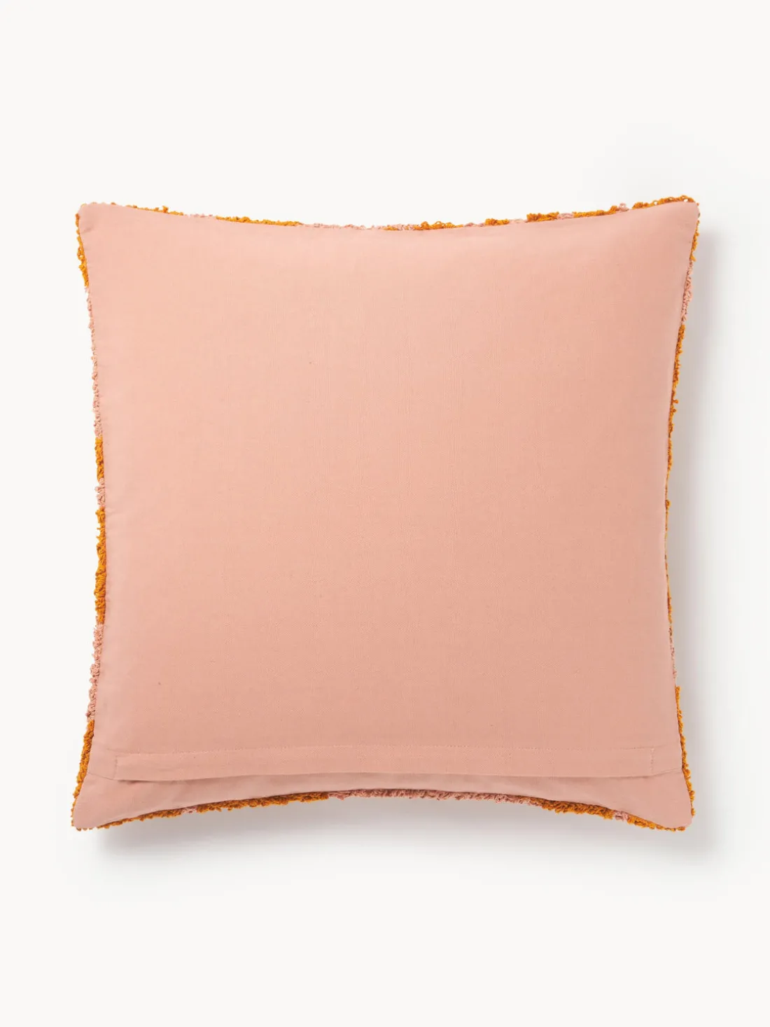 Funda de cojín artesanal con mechones en bucle Soma