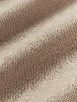 Funda de cojín artesanal con costura decorativa Terre