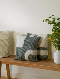 Funda de cojín artesanal Laine