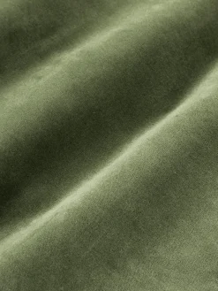 Funda de cojín bordada con estampado geométrico Verina