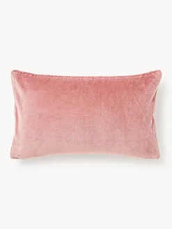 Funda de cojín bordada con estampado geométrico Verina