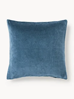 Funda de cojín bordada con estampado geométrico Verina