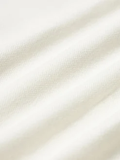 Funda de cojín bordada de algodón texturizada Reza