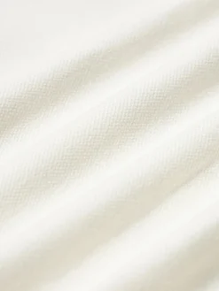 Funda de cojín bordada de algodón texturizada Reza