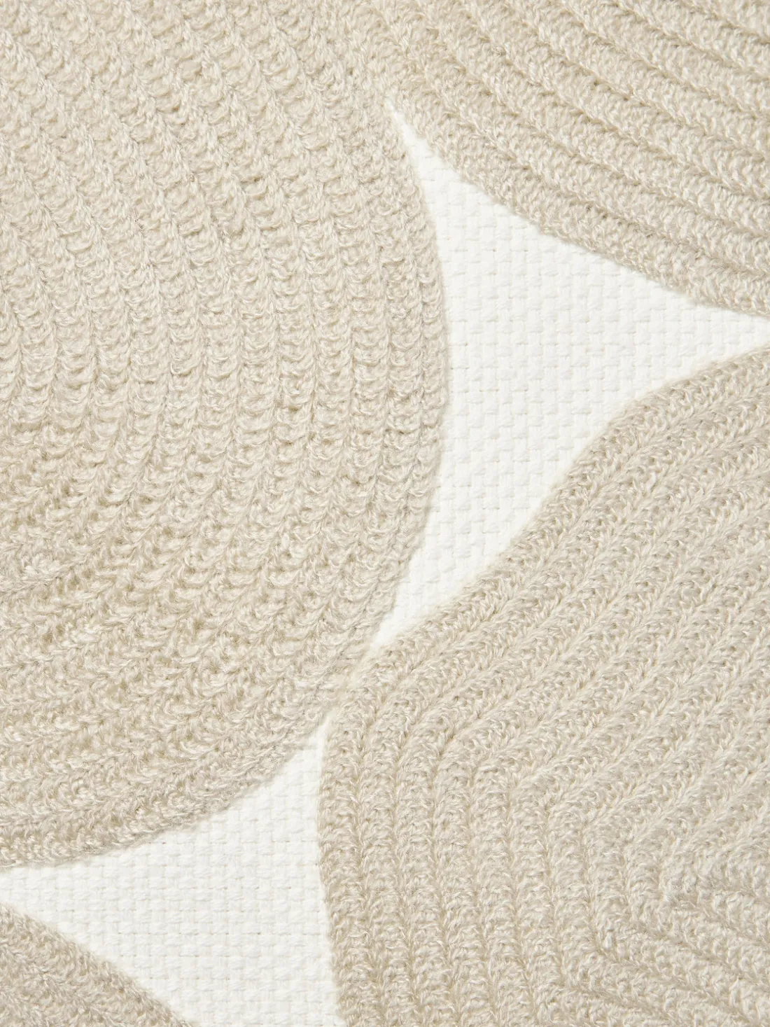 Funda de cojín bordada de algodón Bardia