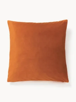 Funda de cojín bordada de terciopelo Nora