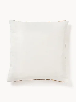 Funda de cojín bordada de chenilla Fran