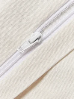 Funda de cojín capitoné con mechones decorativos Malu