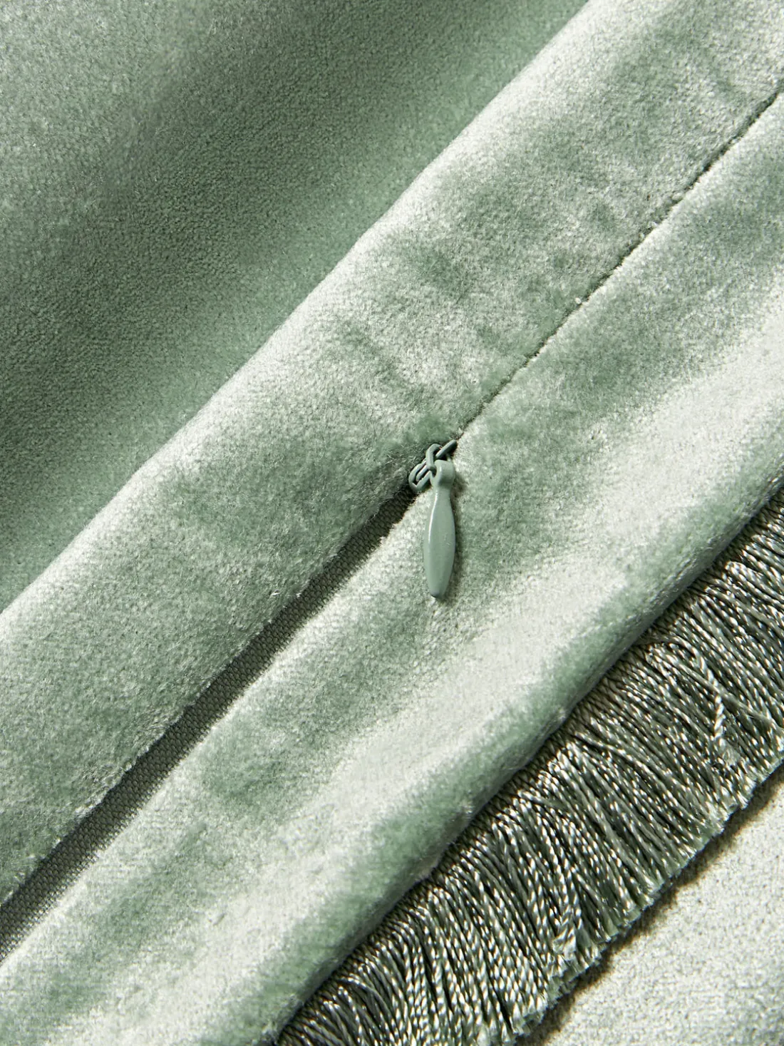 Funda de cojín con flecos Nikita