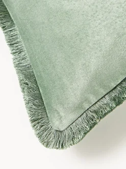 Funda de cojín con flecos Nikita