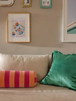 Funda de cojín con flecos Nikita