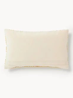 Funda de cojín con inscripción bordada Whatever