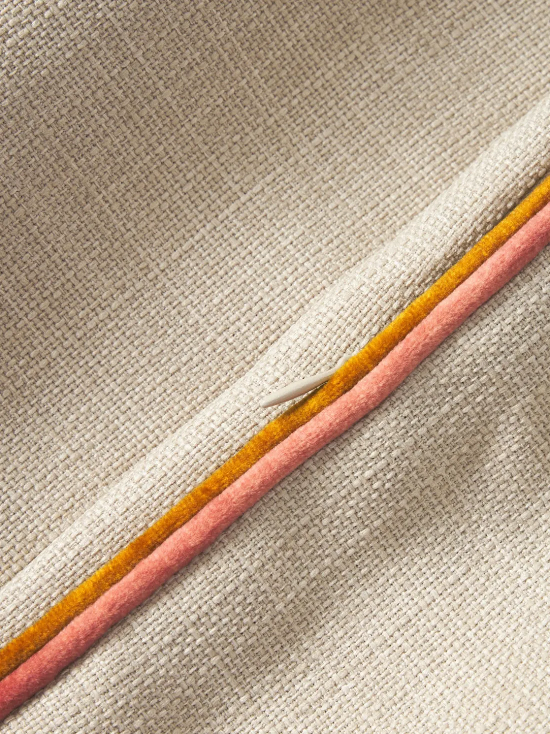 Funda de cojín con ribete Cressida