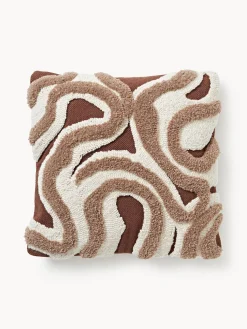 Funda de cojín con tejido capitoné Jiri