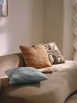 Funda de cojín con tejido capitoné Jiri