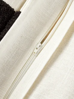 Funda de cojín con tejido a cuadros Scout