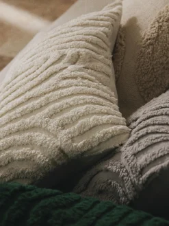 Funda de cojín de algodón Bell