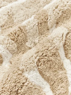 Funda de cojín de algodón con tejido capitoné Sela