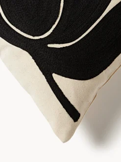 Funda de cojín de algodón con estampado floral Herbert